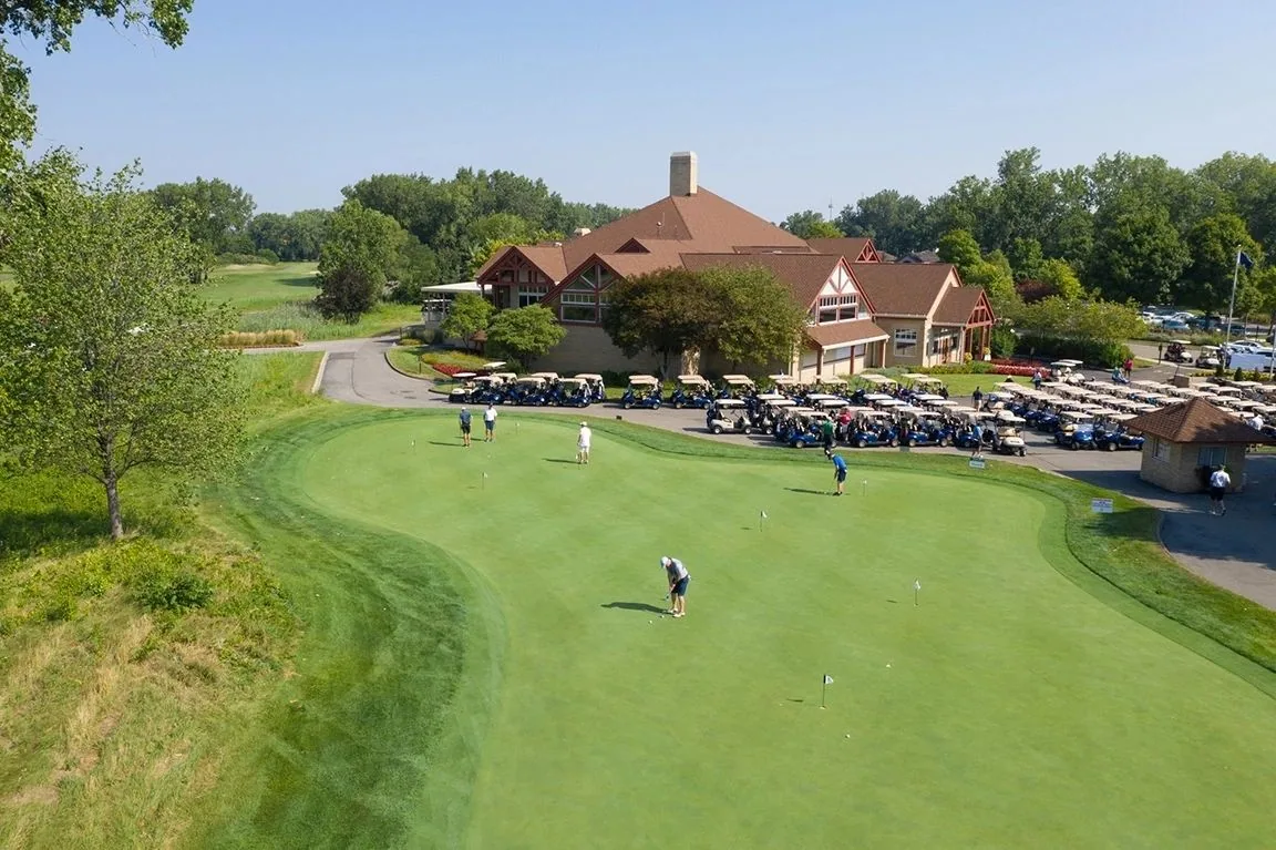 Golf 1 — aerial photography by Stinson Photography
